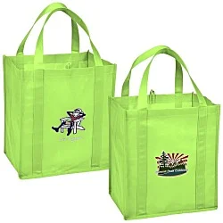 Life is Good Grocery Tote - Full Color - Adirondack