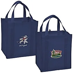 Life is Good Grocery Tote - Full Color - Adirondack