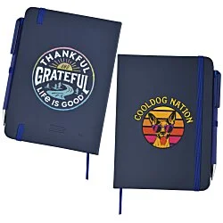 Life is Good TaskRight Afton Notebook with Pen - Full Color - Grateful