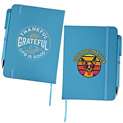 Life is Good TaskRight Afton Notebook with Pen - Full Color - Grateful