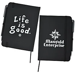 Life is Good TaskRight Afton Notebook with Pen - LIG