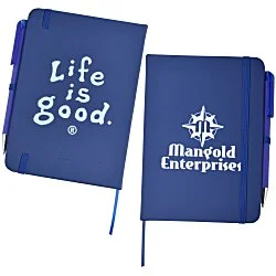 Life is Good TaskRight Afton Notebook with Pen - LIG