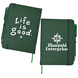 Life is Good TaskRight Afton Notebook with Pen - LIG