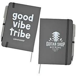 Life is Good TaskRight Afton Notebook with Pen - Good Vibe