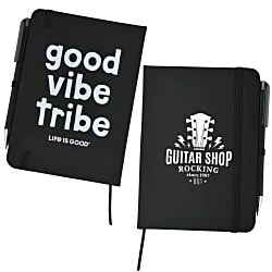 Life is Good TaskRight Afton Notebook with Pen - Good Vibe