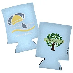 Life is Good Can Koozie® - Full Color - Beach Umbrella
