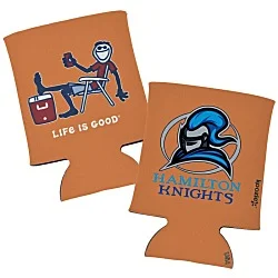 Life is Good Can Koozie® - Full Color - Cooler