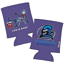 Life is Good Can Koozie® - Full Color - Cooler