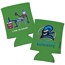Life is Good Can Koozie® - Full Color - Cooler