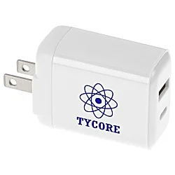 Brighton Dual Port Wall Adapter
