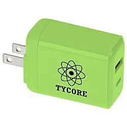 Brighton Dual Port Wall Adapter