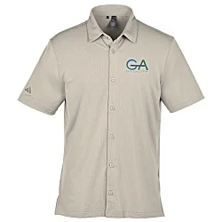 adidas Short Sleeve Button-Down Shirt