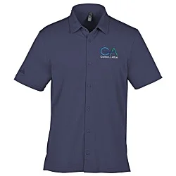 adidas Short Sleeve Button-Down Shirt