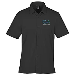 adidas Short Sleeve Button-Down Shirt