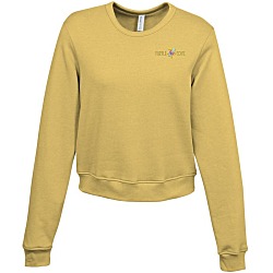 Bella+Canvas Sponge Fleece Classic Crewneck Sweatshirt - Ladies' - Embroidered