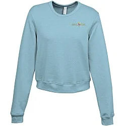 Bella+Canvas Sponge Fleece Classic Crewneck Sweatshirt - Ladies' - Embroidered