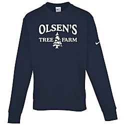 Nike Club Fleece Sleeve Swoosh Crew Sweatshirt
