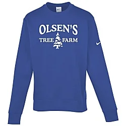 Nike Club Fleece Sleeve Swoosh Crew Sweatshirt