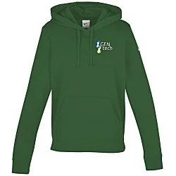 Nike Club Fleece Sleeve Swoosh Pullover Hoodie - Ladies' - Embroidered
