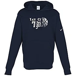 Nike Club Fleece Sleeve Swoosh Pullover Hoodie - Men's - Screen