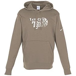 Nike Club Fleece Sleeve Swoosh Pullover Hoodie - Men's - Screen
