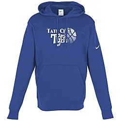 Nike Club Fleece Sleeve Swoosh Pullover Hoodie - Men's - Screen