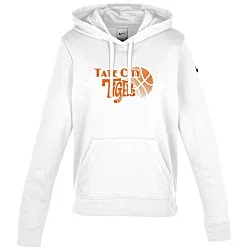 Nike Club Fleece Sleeve Swoosh Pullover Hoodie - Ladies' - Screen