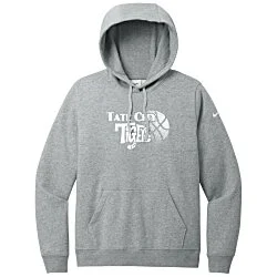Nike Club Fleece Sleeve Swoosh Pullover Hoodie - Ladies' - Screen
