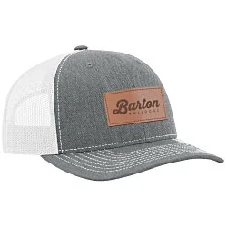 Richardson Trucker Snapback Cap - Laser Engraved Patch - 24 hr