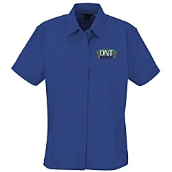 Superblend Short Sleeve Poplin Shirt - Ladies'