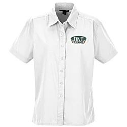 Superblend Short Sleeve Poplin Shirt - Ladies'