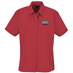 Superblend Short Sleeve Poplin Shirt - Ladies'