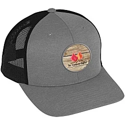 Zone Sonic Heather Trucker Cap - Full Color Patch - 24 hr