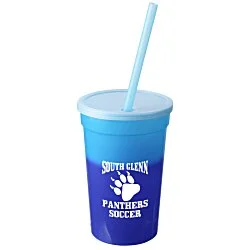 Mood Stadium Cup with Straw - 17 oz. - 24 hr