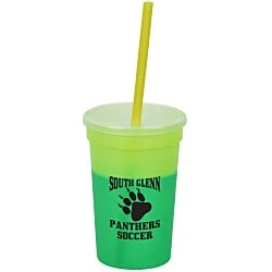 Mood Stadium Cup with Straw - 17 oz. - 24 hr