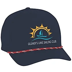 Five Panel Poly Rope Cap