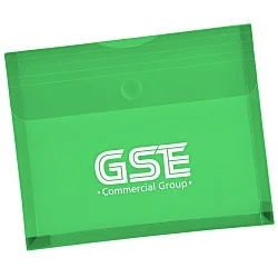 Gusseted Document Envelope - Translucent