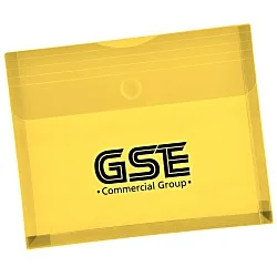 Gusseted Document Envelope - Translucent