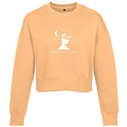 Perfect Blend Cropped Sweatshirt - Ladies' - Screen