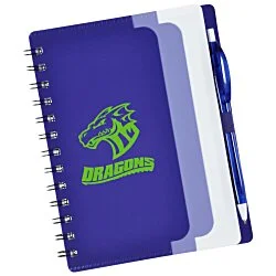 Petal Pocket Spiral Notebook with Pen