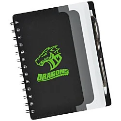 Petal Pocket Spiral Notebook with Pen