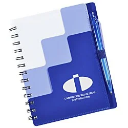 Riser Pocket Spiral Notebook with Pen - 24 hr