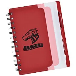 Petal Pocket Spiral Notebook with Pen - 24 hr