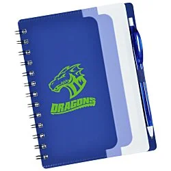 Petal Pocket Spiral Notebook with Pen - 24 hr