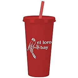 Rave Tumbler with Lid and Straw - 26 oz.