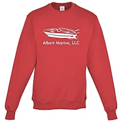 Augusta All-Day Core Basics Fleece Crew Sweatshirt