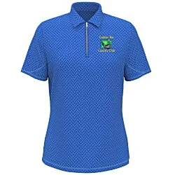 Callaway All-Over Stitched Chev Polo - Ladies'