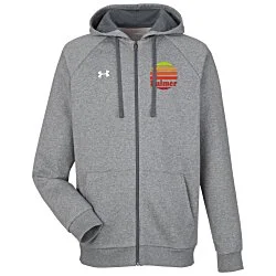 Under Armour Rival Fleece Full-Zip Hoodie - Embroidered