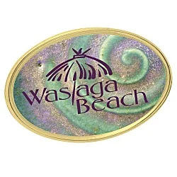 Magnetic Lapel Pin - Oval