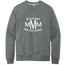 District Recycled Crew Sweatshirt - Screen